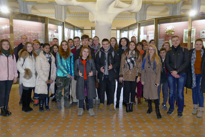 At the National Museum of Ethnography and Natural History of the Republic of Moldova. November 2019.